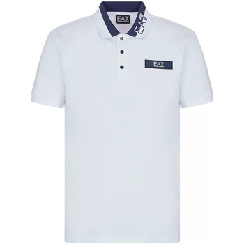 Abbigliamento Uomo T-shirt & Polo Ea7 Emporio Armani Polo EA7 3RPF09 PJ04Z Golf Club Uomo Bianco Bianco