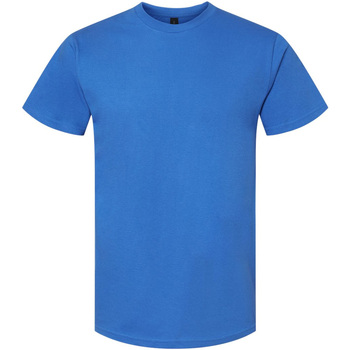 Abbigliamento T-shirts a maniche lunghe Gildan  Blu