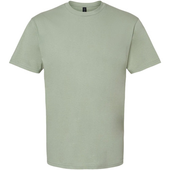 Abbigliamento T-shirts a maniche lunghe Gildan Softstyle Verde
