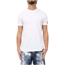 Abbigliamento Uomo T-shirt & Polo Dsquared T-Shirt e Polo Uomo  D9M20448 141 Bianco Bianco