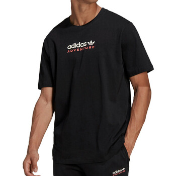 Abbigliamento Uomo T-shirt & Polo adidas Originals HF4775 Nero