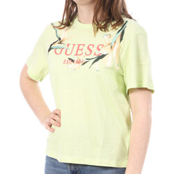 Abbigliamento Donna T-shirt & Polo Guess G-W3GI43JA914 Verde