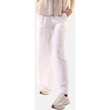 Abbigliamento Donna Pantaloni morbidi / Pantaloni alla zuava Markup MW465004 Bianco