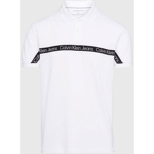 Abbigliamento Uomo T-shirt maniche corte Calvin Klein Jeans J30J322856YAF Bianco
