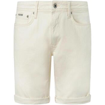 Abbigliamento Uomo Shorts / Bermuda Pepe jeans  Bianco