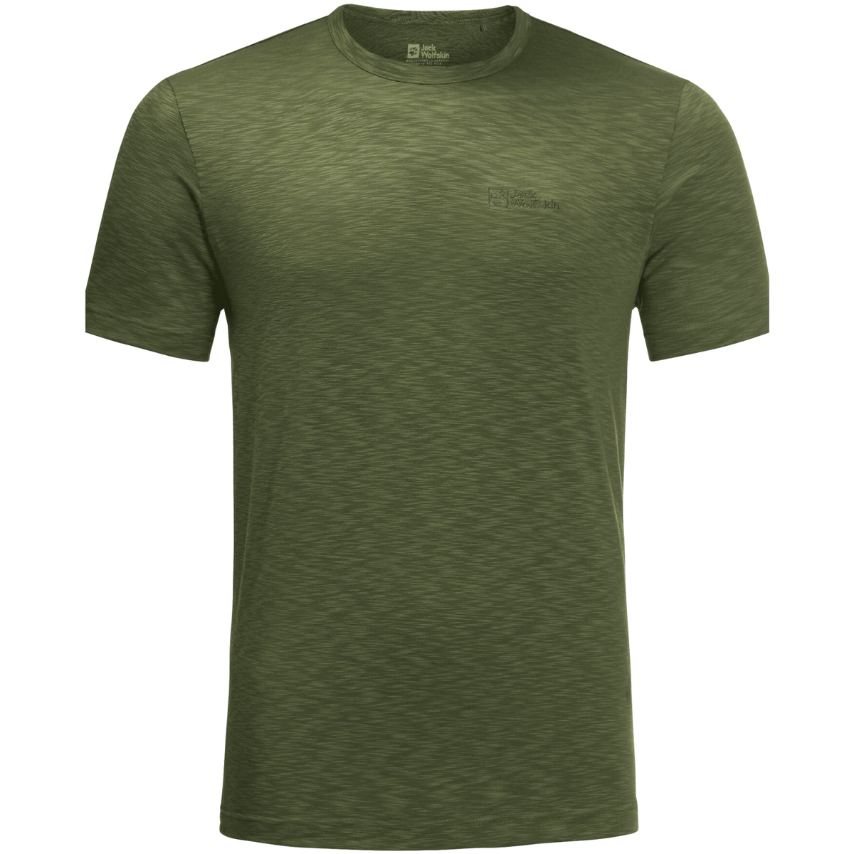Abbigliamento Uomo T-shirt maniche corte Jack Wolfskin Travel Tee M Verde