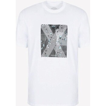 Abbigliamento Uomo T-shirt maniche corte EAX 6RZTLB ZJBYZ Bianco