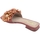 Scarpe Donna Ciabatte Malu Shoes Pantofoline donna mule rosa con applicazioni floreale voluminos Rosa