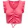Abbigliamento Donna T-shirt & Polo Only TOP ROSA MUJER  15257542 Rosa