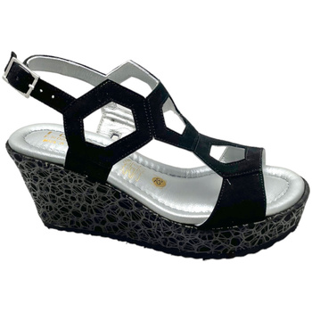 Scarpe Donna Sandali Shoes4Me SHO2376ne Nero
