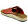 Scarpe Donna Sneakers Fly Flot ciabatte con 2 fibbie Rosso
