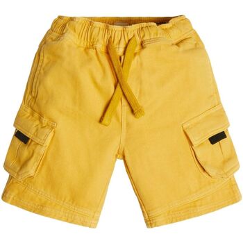 Abbigliamento Bambino Pantalone Cargo Guess SHORT N3RD00WF7C0 Giallo-G2C1-GIALLO