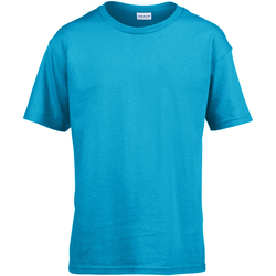 Abbigliamento Uomo T-shirts a maniche lunghe Gildan Softstyle Blu