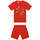 Abbigliamento Bambino Tuta adidas Originals HE6853 Rosso