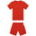 Abbigliamento Bambino Tuta adidas Originals HE6853 Rosso