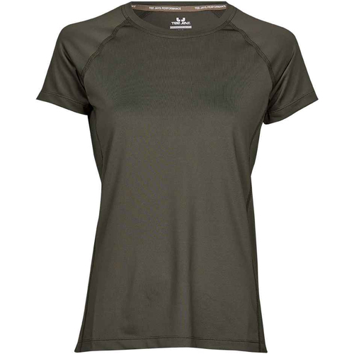 Abbigliamento Donna T-shirts a maniche lunghe Tee Jays PC5232 Verde