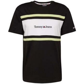 Abbigliamento Uomo T-shirt maniche corte Tommy Jeans Logo classic line Nero