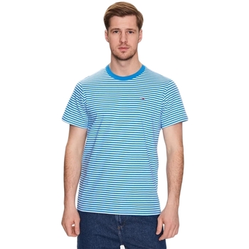 Abbigliamento Uomo T-shirt maniche corte Tommy Jeans Classics Stripe Blu