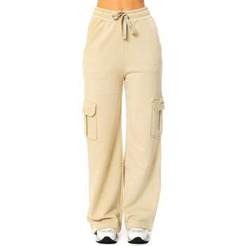 Abbigliamento Donna Pantalone Cargo Hinnominate PANTALONE HNW572 Beige