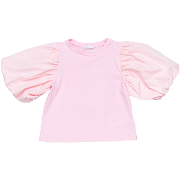 Abbigliamento Bambina T-shirt maniche corte Lulu LL1016 2000000150437 LULU' Rosa