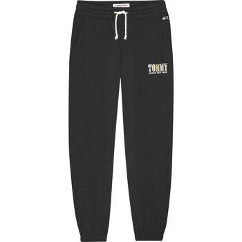 Abbigliamento Donna Pantaloni Tommy Jeans Tjw Tj Luxe 2 Sweatp Nero