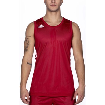 Abbigliamento Uomo Top / T-shirt senza maniche adidas Originals 3G Spee Rev Jrs Rosso
