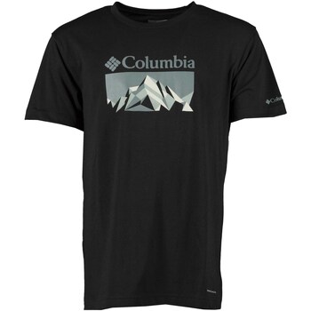 Abbigliamento Uomo T-shirt & Polo Columbia Thistletown Hills™ Graphic Short Sleeve Nero