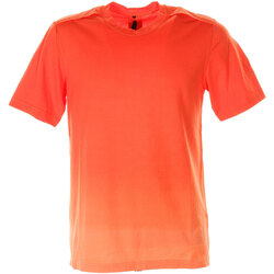 Abbigliamento Uomo T-shirt & Polo Premiata T-shirt degrade in cotone Arancio