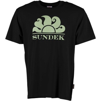 Abbigliamento Uomo T-shirt & Polo Sundek New Simeon T-Shirt Nero