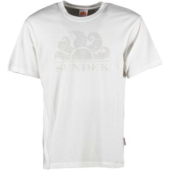Abbigliamento Uomo T-shirt & Polo Sundek New Simeon On Tone T-Shirt Bianco