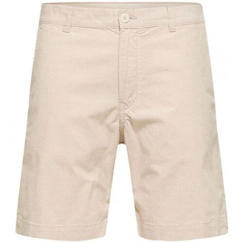 Abbigliamento Uomo Shorts / Bermuda Selected 16088238 LOOSE LOIK-INCENSE Beige