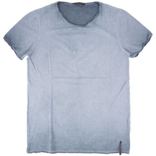 Abbigliamento Uomo T-shirt & Polo Never Enough T-Shirt Girocollo Blu Deep Fade Blu