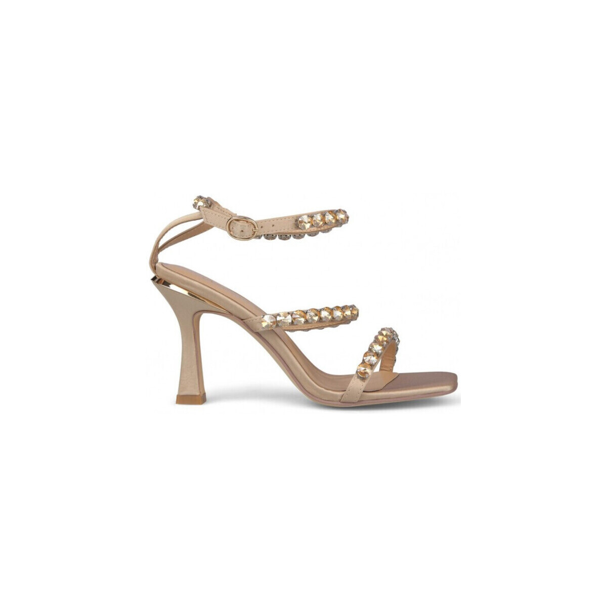 Scarpe Donna Sandali Alma En Pena sandalo con tacco gold V23242 Oro