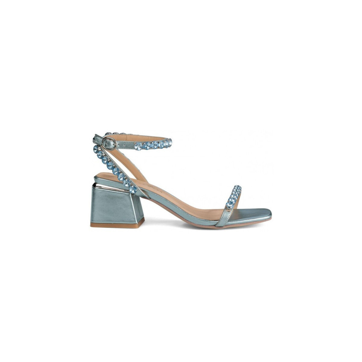 Scarpe Donna Sandali Alma En Pena sandalo con tacco e strass Sky V23300 Multicolore