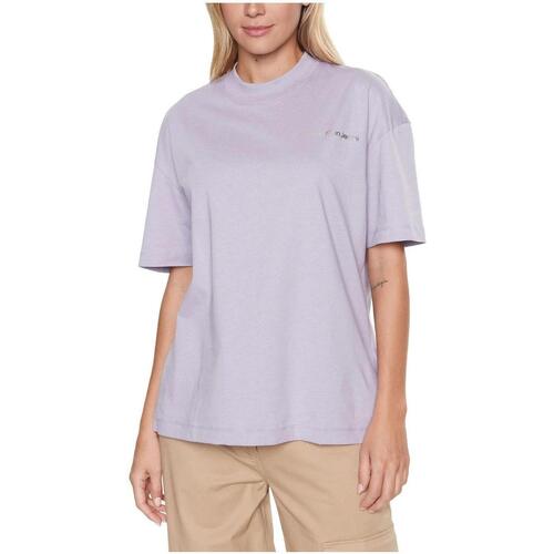 Abbigliamento Donna T-shirt maniche corte Calvin Klein Jeans  Viola