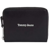 Borse Donna Portafogli Tommy Jeans zip authentic Nero