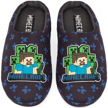 Scarpe Unisex bambino Pantofole Minecraft  Blu