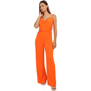 Abbigliamento Donna Tuta jumpsuit / Salopette La Modeuse 66799_P155534 Arancio