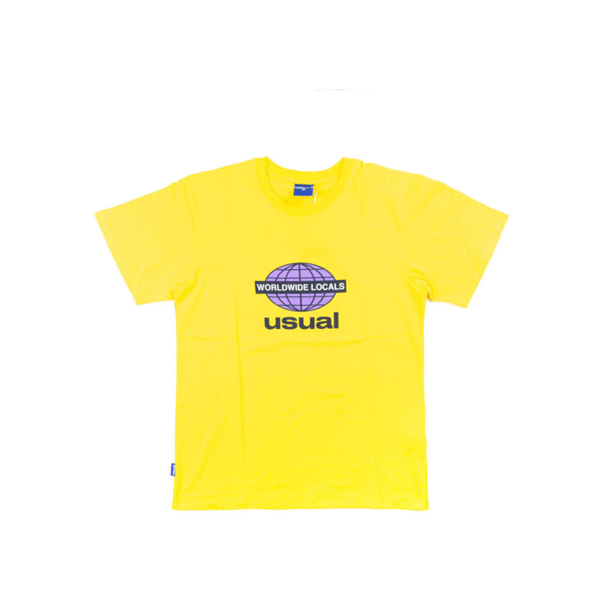 Abbigliamento T-shirt maniche corte Usual Worldwide Locals T-shirt Yellow Giallo
