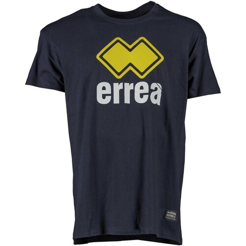 Abbigliamento Uomo T-shirt & Polo Errea Republic Essential Tee Man Logo 75 Mc Ad Blu