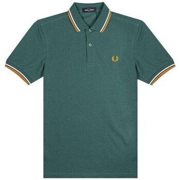 Abbigliamento Uomo T-shirt & Polo Fred Perry -  POLO PROFILI 2 COLORI Verde