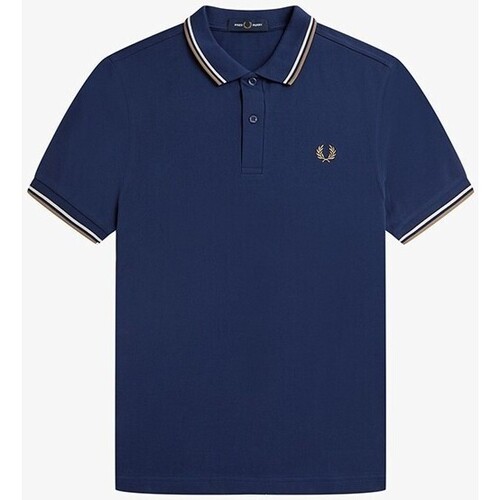 Abbigliamento Uomo T-shirt & Polo Fred Perry -  POLO PROFILI 2 COLORI Blu