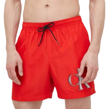 Abbigliamento Uomo Costume / Bermuda da spiaggia Calvin Klein Jeans drawstring Rosso