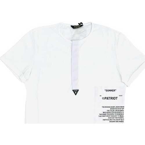 Abbigliamento Uomo T-shirt maniche corte Patriot  Bianco