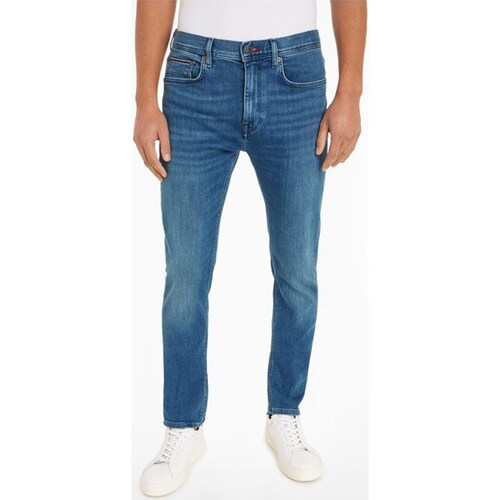 Abbigliamento Uomo Jeans slim Tommy Hilfiger MW0MW32085 Blu
