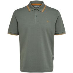 Abbigliamento Uomo T-shirt & Polo Selected 16087840 DANTE SPORT-AGAVE GREEN Verde