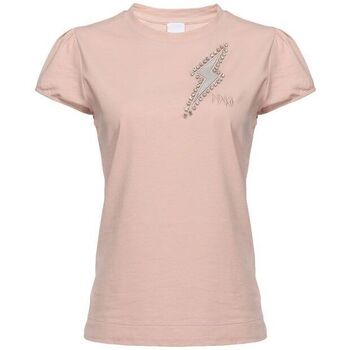 Abbigliamento Donna T-shirt & Polo Pinko BASEBALL 100494 A0M7-N34 Rosa
