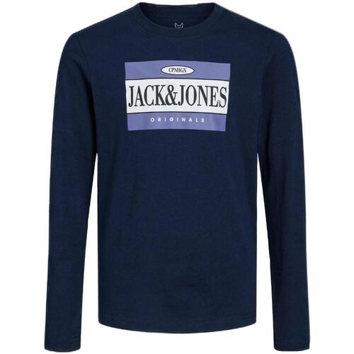 Abbigliamento Bambino T-shirt maniche corte Jack & Jones  Blu