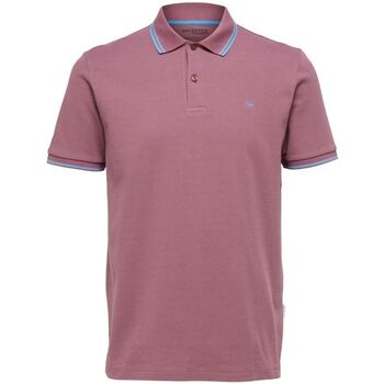 Abbigliamento Uomo T-shirt & Polo Selected 16087840 DANTE SPORT-ROSE BROWN Rosa
