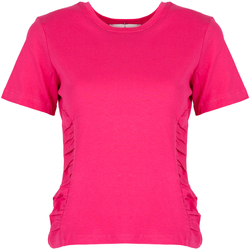 Abbigliamento Donna T-shirt maniche corte Silvian Heach CVP23123TS Rosa